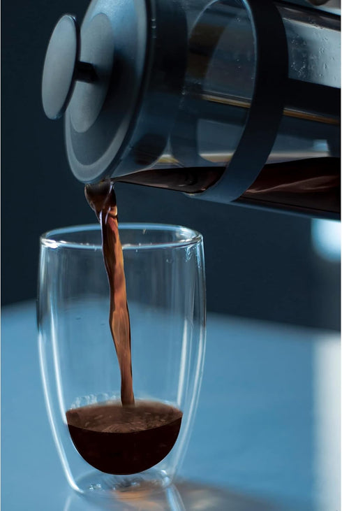 Fino French Press Coffee Maker, Brews Up to 3 Servings, 12-Ounce Capacity