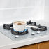 Peohud 37 Oz Enamel Milk Pan, Mini Butter Warmer with Pour Spout for Stove Top