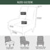 Armless Armless 1PC) Accent Chair Cover Stretch Leaf Jacquard Chair Covers for Living Room Slipper Chair Slipcover