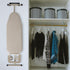 Ironing Board Hanger Wall Mount, Organizer Wall Rack for Laundry Rooms, Storage Rack Hanging Shelf Hanger (Black)