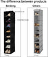 Berdeng Closet Storage8-ShelfBlack1 Pack Hanging Shoe Organizer for with Side Mesh PocketsHat Racks for Baseball