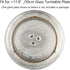 Microwave Turntable Ring, 8.7 Inch Tray Roller Support Ring, Large Glass Plate Tray Wheel Ring (2 PCS), Roller Height