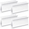 Roller Window Shades Pull for Blinds, Shade Grips Plastic Hem Grip Roller Shade Hardware for Home (White, 4 Pieces)