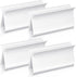 Roller Window Shades Pull for Blinds, Shade Grips Plastic Hem Grip Roller Shade Hardware for Home (White, 4 Pieces)