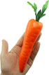 Tegg 3PCS Artificial Carrot Simulation Carrots Artificial Vegetables for Party Home Kitchen