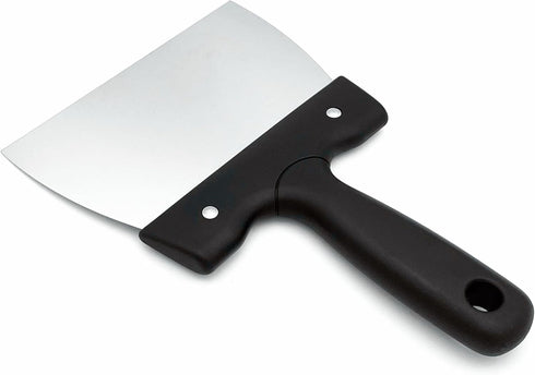Coating Spatula for Chocolate - Stainless Steel Dough Scraper (small)