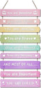 JEVUVU Pink Room Decor for Teen Girls Aesthetic, Cute Bedroom Wall Decor for