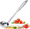 High Grade Soup Ladle, Cooking Ladle for Soup, Heat-proof Design, Stainless Steel Kitchen Utensil (4 ounce, 13.5 Inch)
