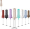 Rechargeable Coffee Frother by ELMWAY, Electric Milk Frother with Charging Stand &