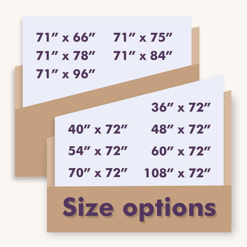 Mrs Awesome Embossed Microfiber Extra Long Shower Curtain Liner, 71 x 84 inches, Soft Fabric, Washable, White