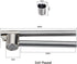 Makidar Stainless Steel Garlic Press Extended Handle Heavy Duty Garlic Mincer and Crusher Manual Kitchen Tool