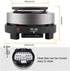 Small Hot Plate Electric Stove, 500W Portable Mini Heater for Milk, Water, and Coffee Heating (US Plug)
