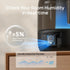 3L 30H 26dB 360 Nozzle, DREO Humidifiers for Bedroom, Top Fill & Quiet Runtime for Large Room, Cool Mist Ultrasonic