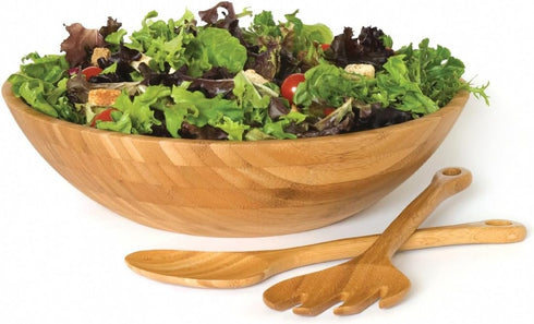 Bamboo Salad Bowl and Server Set by Lipper International