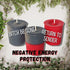 PROTECTION BLEND Palo Santo Sandalwood Scent Red Black Votive Candle for Protection, Banishing Negative Energy, Mini Spell Candles, Strong Scented for Hex Curse Jinx Reversal (3 Pack)