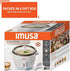 IMUSA USA GAU-00012 Electric Non-Stick Rice Cooker, 5-Cup (Uncooked) 10-Cup (Cooked), White