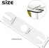 Jetec Wine Glass Holder - 2 Pieces Under Cabinet Stemware Storage DIY Picture Sublimation MDF Blanks