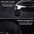 USB Rechargeable Automatic Vacuum Cleaner, Intelligent Floor Cleaner for Home or Office Sweeping Machines (Black)