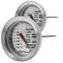 Meat Thermometer Oven Safe, 2 Pieces Dishwasher Safe for Cooking and Grilling, Stainless Steel Cooking Thermometer