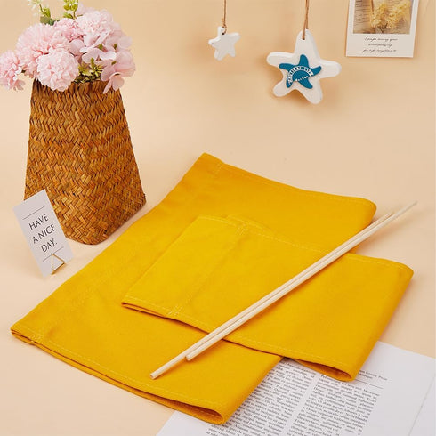 21~16x8~21" GORGECRAFT Director Chair Canvas Replacement Gold Movie Chair Covers Kit Polyester Cloth Seat and Back