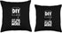 DIY Put Your Brain to Work Throw Pillow, 18x18, Multicolor