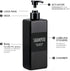 Segbeauty 3pcs Refillable Shampoo and Conditioner Dispenser, 16.9oz Shower Bottles with Labels for Bathroom