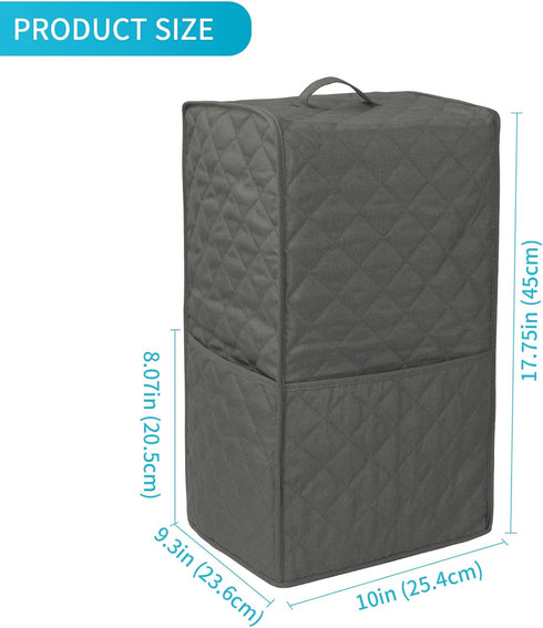Kitchen Blender Dust Cover - Compatible with Ninja Foodi Blender, Covers for Kitchen Appliance with Accessory Pocket