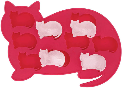 Cat Silicone Ice Cube Tray & Treat Mold, 2 Pack, Perfect Gift for Cat Lovers on Special Days