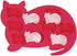 Cat Silicone Ice Cube Tray & Treat Mold, 2 Pack, Perfect Gift for Cat Lovers on Special Days