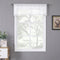Tollpiz White Sheer Valance Curtains, 54 x 16 inches, Linen Textured Rod Pocket Voile Valance for Bedroom