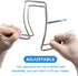 Washing Machine Drain Hose Holder, Adjustable Clamp Hook, 304 Stainless Steel Laundry Tub Hose Guide Clip