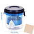 HAMAPI Dry Yogurt Maker Strainer Greek Yogurt Strainer with Ultra Fine Stainless Steel Filter Reusable Yogurt Filter