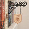 YOPPIX Book Nook Tavern Signs, About Reading List Theme Bookshelf Label, with