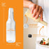 Woozy 5 oz (Pack 12) FastRack Bottle of | Small Hot Sauce Bottles for Canning | Empty Clear Glass Sauce Bottle