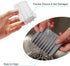 2PCS Premium Silicone Soap Dish Holder for Shower Bathroom Kitchen Sinks, Non-Slip Design, Easy Cleaning (White, Gray)