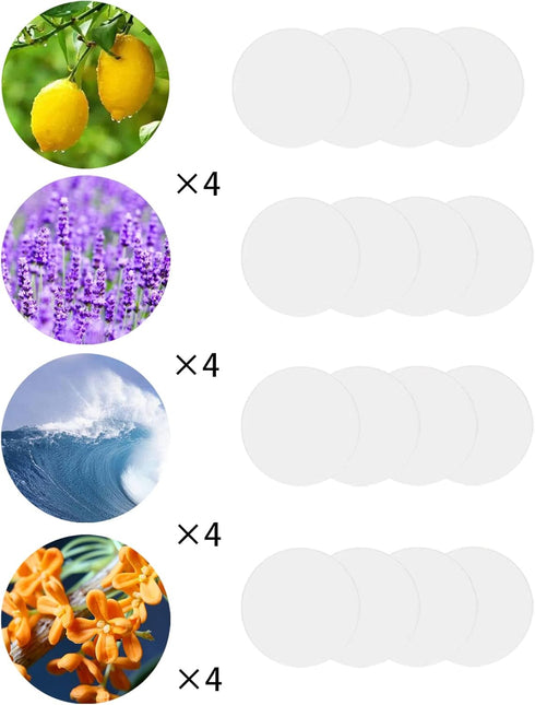 16 Pack 1940, 1806, 1132 Steam Mop Scent Discs Compatible with Bissell Powerfresh and Symphony Series, Fits Model