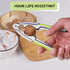 Vicsamer 2 Nut Cracker, Nutcracker, Seafood Tools, Walnut Cracker for All Nuts, Heavy Duty Shell Cracker with PCS