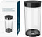 Universal Knife Block without Knives, Round Kitchen Knife Holder with Scissors Slot, Space Saver Storage