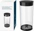 Universal Knife Block without Knives, Round Kitchen Knife Holder with Scissors Slot, Space Saver Storage