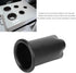 Estink Hair Dryer Holder, 9cm / 3.54in Black Stainless Steel Blow Dryer Shelf for Bathroom