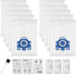 Improvedhand 10 Packs 3D Airclean Bags for Miele GN Vacuum Cleaner, Fit for Miele Classic C2 C3