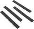 4Pcs Robot Tire Leather Replacement for IRobot 380t Vacuum Cleaner Mopping Robot Wheel Tire