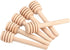 50Pcs/set Mini Honey Dipper, Wooden Muddler Stick, Individually Wrapped, 10.5cm, Wedding Party Favors