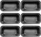 6 PCS Nonstick Carbon Steel Mini Loaf Pans, 6.2" x 3.2" for Baking Bread