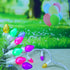 2 PACK 13.5 50 Easter String Lights, Multi Color Pastel Christmas Lights with White Wire, FT LED Waterproof Plug