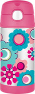 FUNtainer Bottle, Pink Floral, 355ml