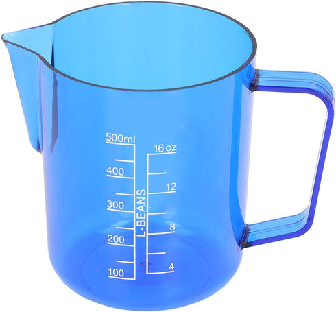 600ml Measuring Cups Coffee Pitcher Cup, Acrylic Milk Frothing Pitcher Jug for Espresso, Latte Art in Kitchen