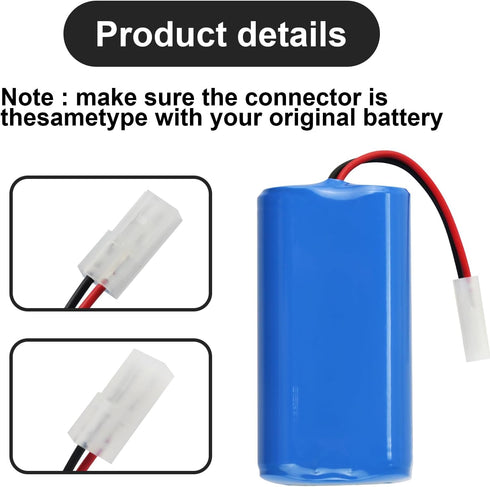 H18650CH-4S1P Vacuum Compatible for Xiaomi MI G1, Mop Essential G1 MJSTG1, SKV4136GL, MC-WRC53 Robot Vacuum Cleaner