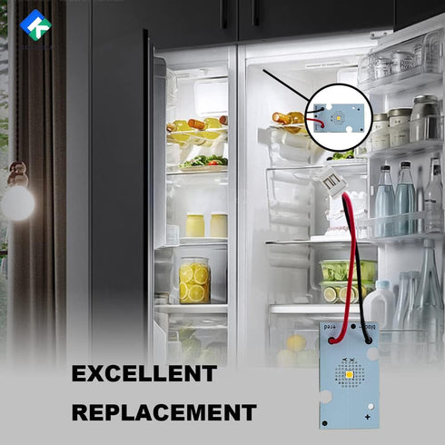 W11462342 LED Light for Whirlpool Refrigerator, Compatible with W10843353, W11205083, W10695459
