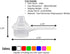 Plastic Measuring Scoop with Funnel, The Scoopie (6.5 cc | 1 1/3 Teaspoon | 6.5 mL) for Powders and Spices